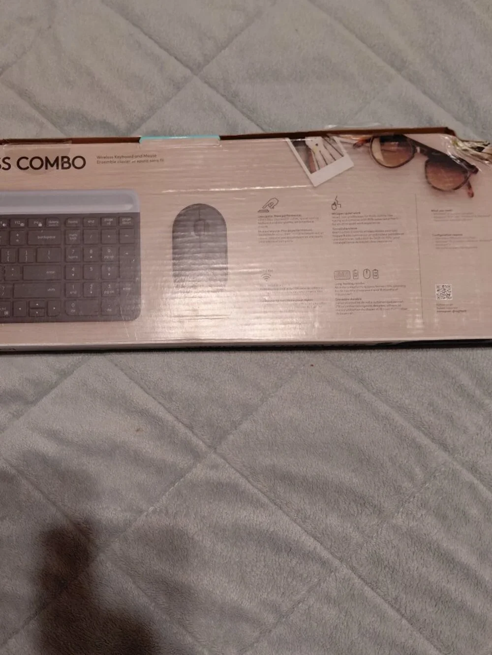 Logitech MK470 Graphite Slim Wireless Combo Keyboard & Mouse Modle VIPRB-920-010
